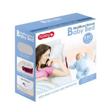 Multifunkční hnízdo pro miminka bordové Baby Bed ibaby