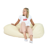 Sedací vak hruška béžová EMI
