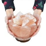Solná lampa růže 2,8 kg