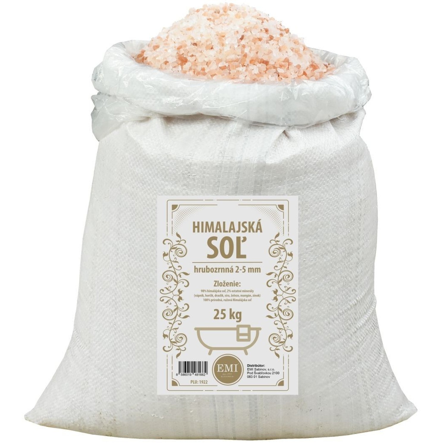 Himalájská sůl 25 kg