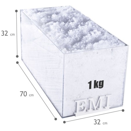 Výplň do polštářů protialergická kulička 1000 g EMI