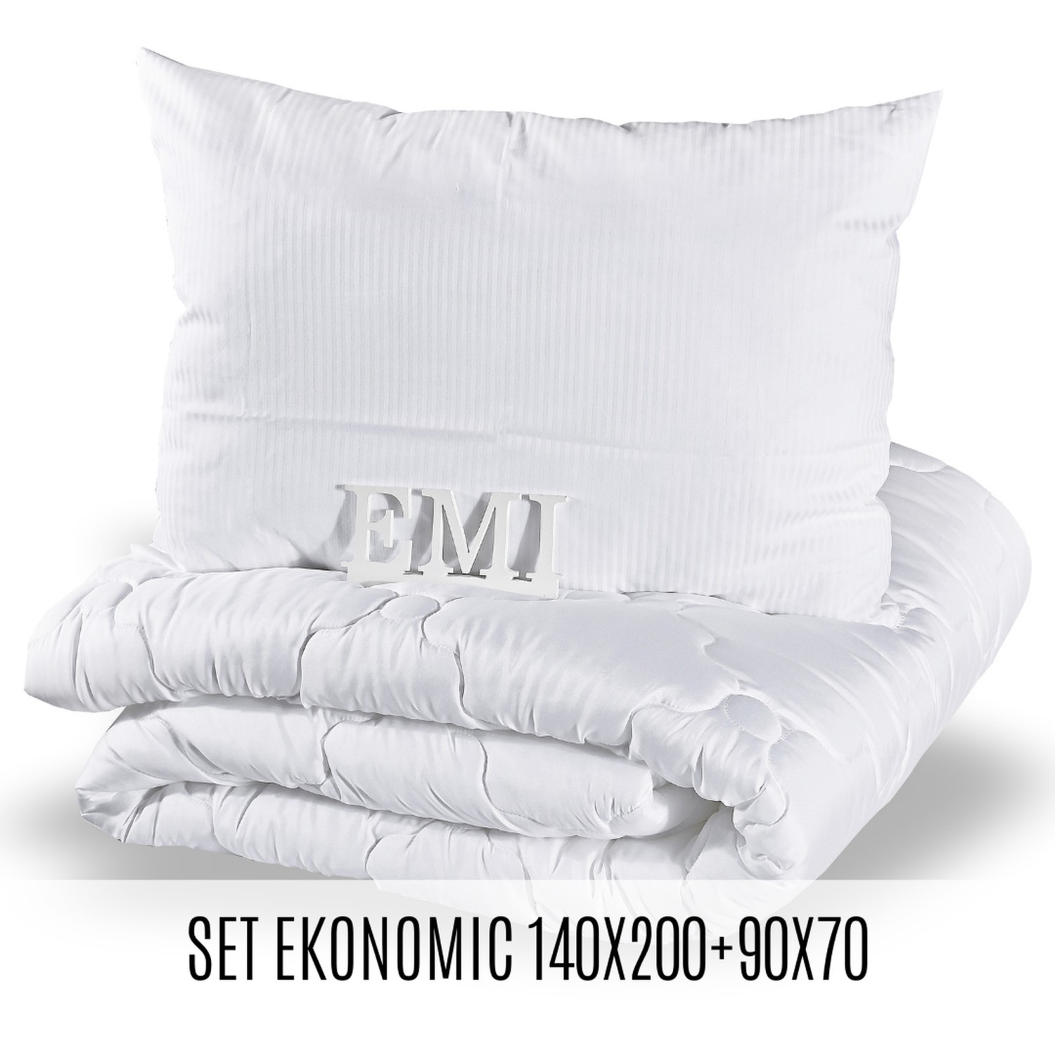 Set přikrývky a polštáře Ekonomic 140x200 70x90 EMI