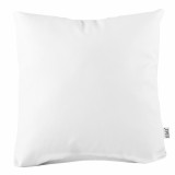 Polštář 40x40 bílý ekokůže EMI