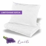Levandulový set přikrývky a polštáře 140x200 + 70x90 Harmony EMI