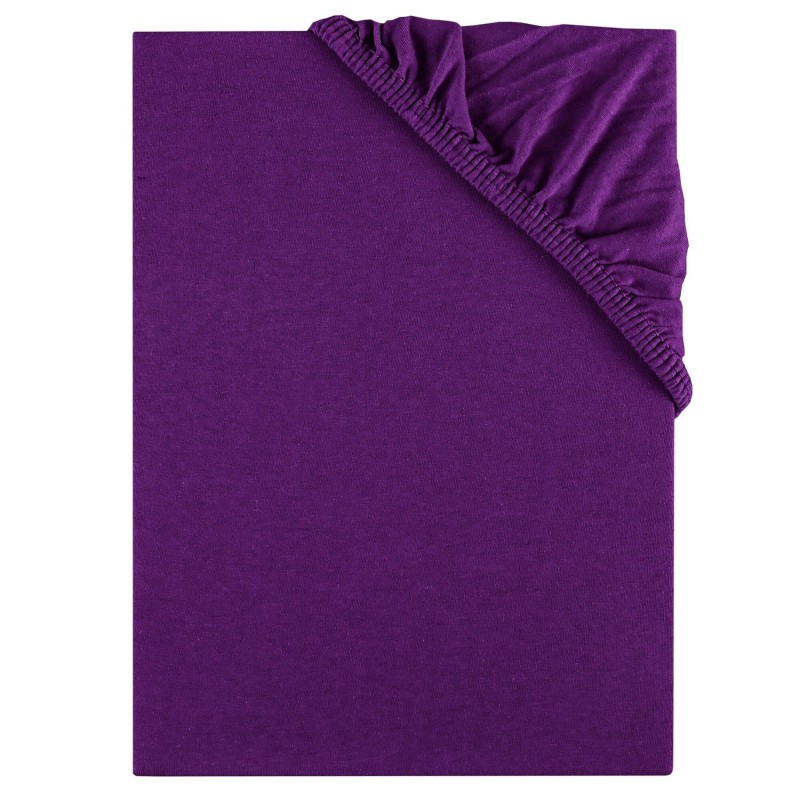 Prostěradlo fialové jersey EMI 2