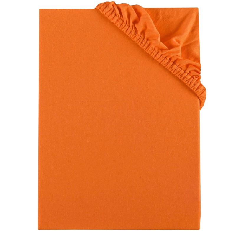 Prostěradlo oranžové jersey EMI 2