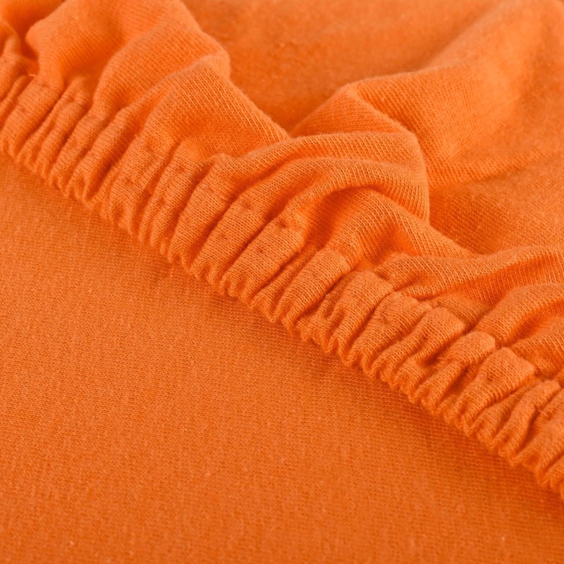 Prostěradlo oranžové jersey EMI 3