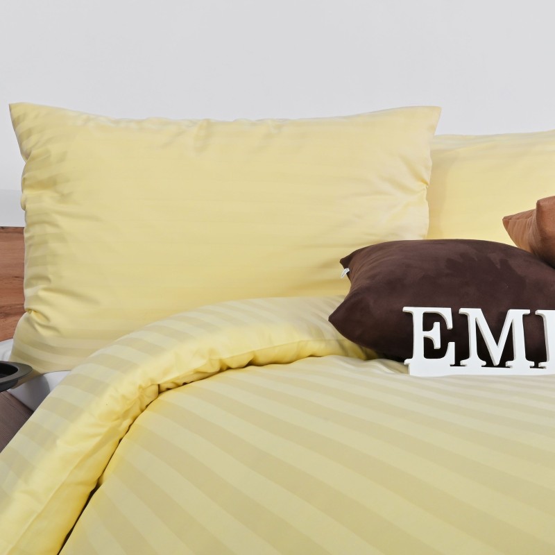 Povlečení damaškové žluté EMI 3