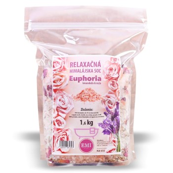 Relaxační himalájská sůl Euphoria 1600 g EMI