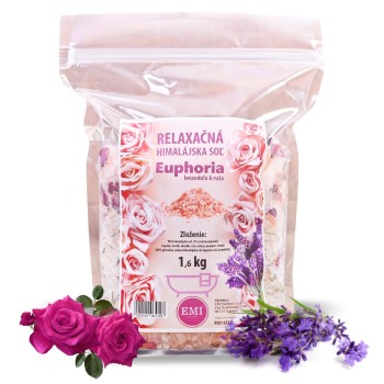 Relaxační himalájská sůl Euphoria 1600 g EMI