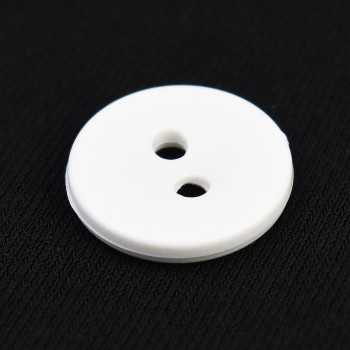 Knoflík bílý 1,5 cm EMI