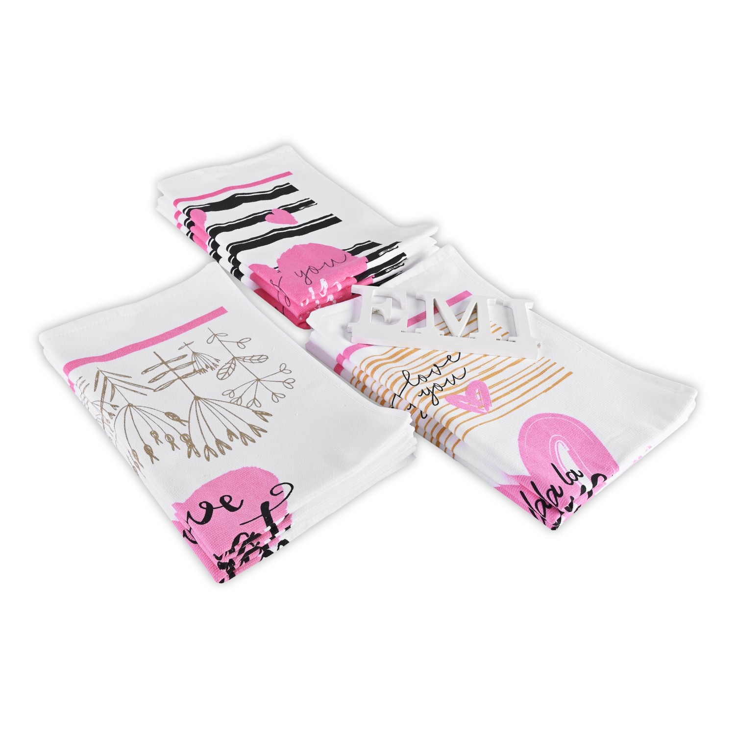 Kuchyňské utěrky Dear set 9 ks EMI