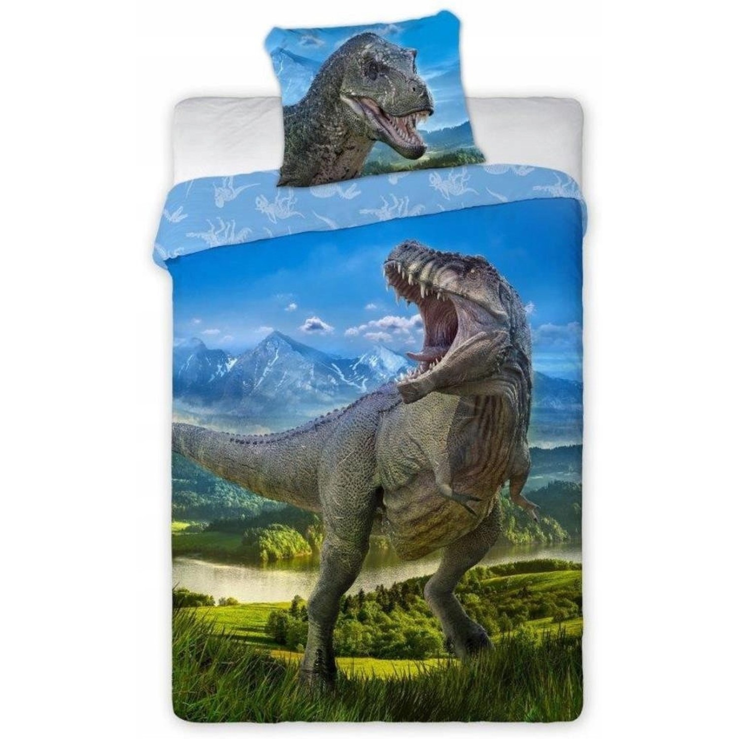Povlečení T-Rex 140 x 200 + 70 x 90 cm FARO