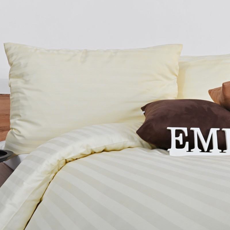 Povlečení damaškové krémové EMI 3