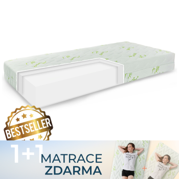 Matrace Comfort Bamboo EMI 1+1 ZDARMA