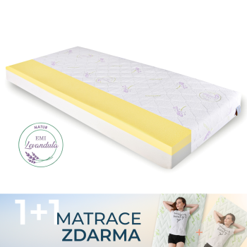 Matrace Memory Lavender EMI 1+1 ZDARMA