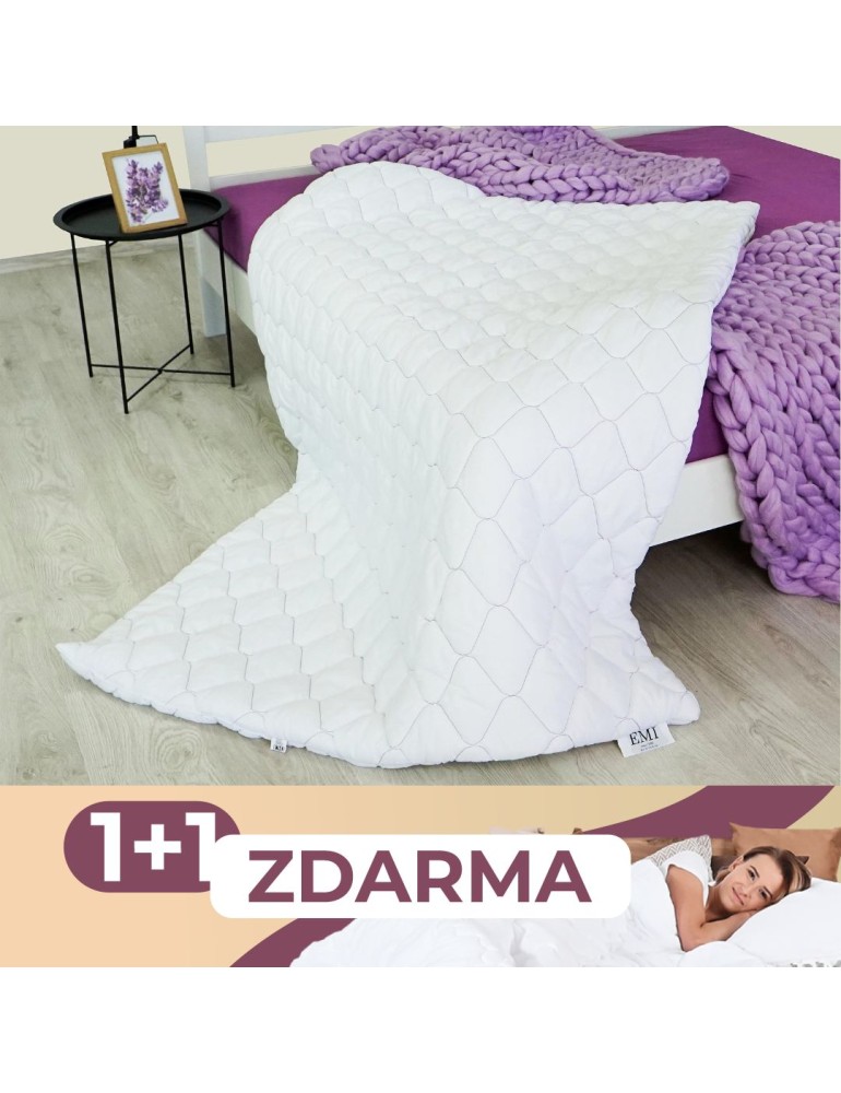 Levandulová přikrývka 200 g/m² 140 x 200 EMI 1+1 ZDARMA