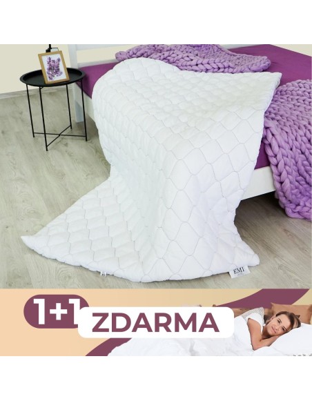 Levandulová přikrývka 200 g/m² 140 x 200 EMI 1+1 ZDARMA