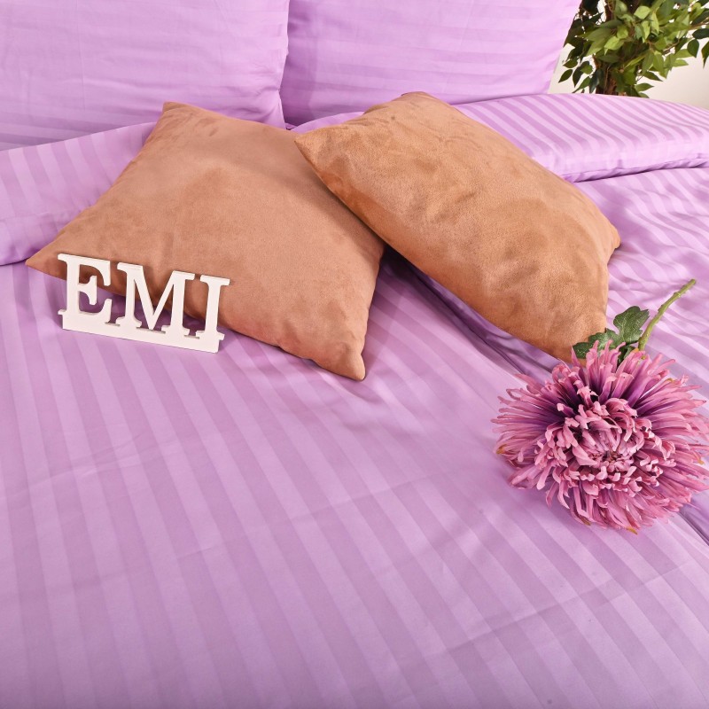 Povlečení damaškové fialové EMI 5