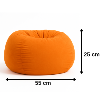 Sedací_vak_leňošník_oranžový