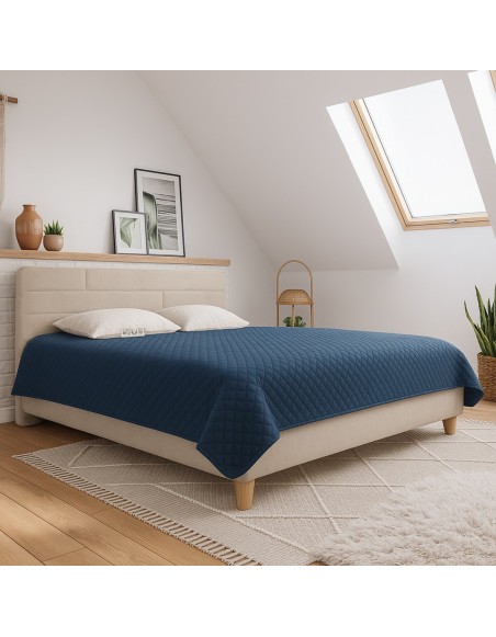 Čalouněná postel CALMIRA 180x200 cm s úložným prostorem