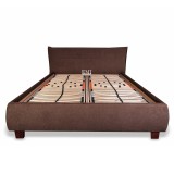 Čalouněná postel VALERIA LUX + lamelový rošt + matrace EMI