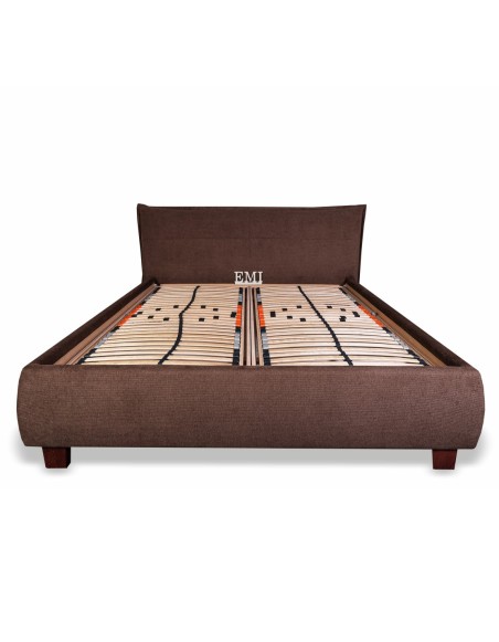 Čalouněná postel VALERIA LUX + lamelový rošt + matrace EMI