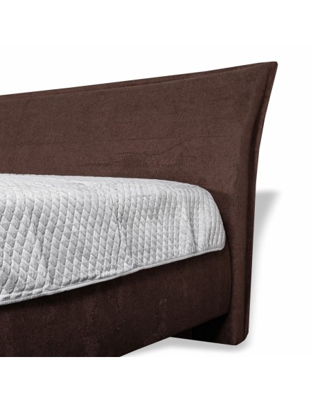 Čalouněná postel VALERIA LUX + lamelový rošt + matrace EMI