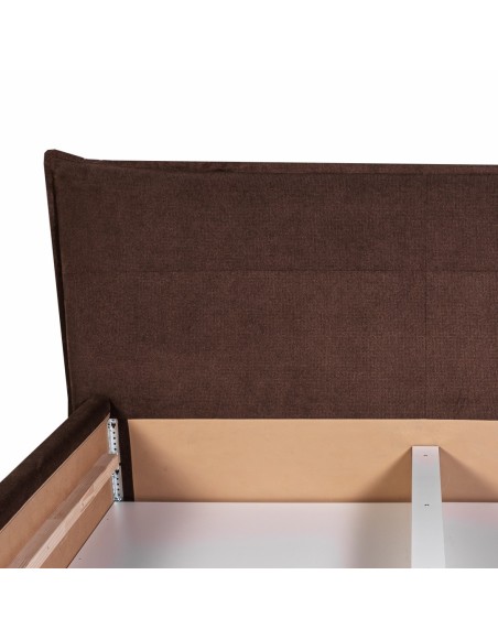 Čalouněná postel VALERIA LUX + lamelový rošt + matrace EMI