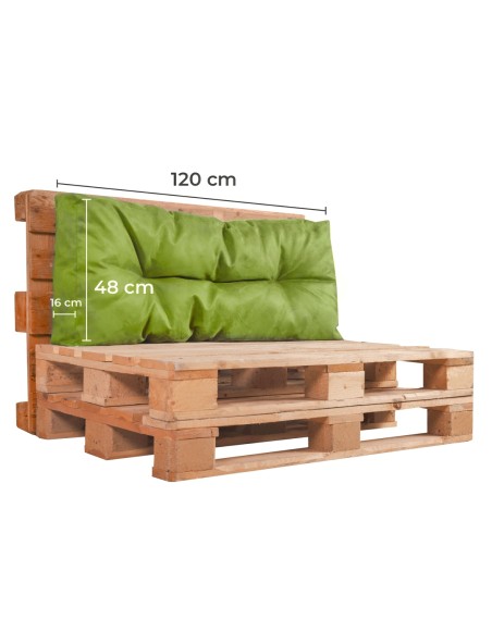 Zahradní sedací souprava 2ks zelená EMI