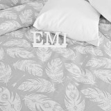 Povlečení krepové šedé Linyi EMI