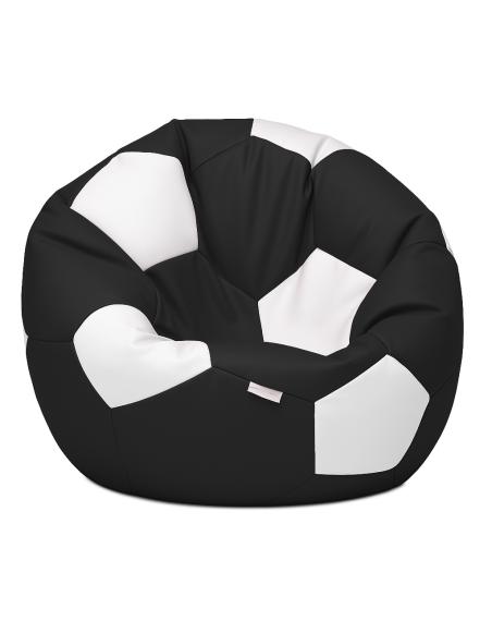 Sedací vak fotbalový míč černo-bílý EMI