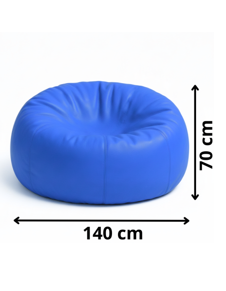 Sedací vak koule modrá EMI