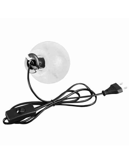 Solná lampa Měsíc