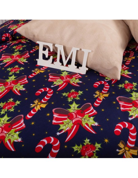Vánoční bavlněné povlečení Candyland EMI