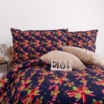 Vánoční bavlněné povlečení Candyland EMI