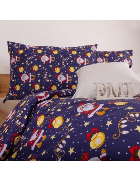 Vánoční bavlněné povlečení Mikuláš EMI