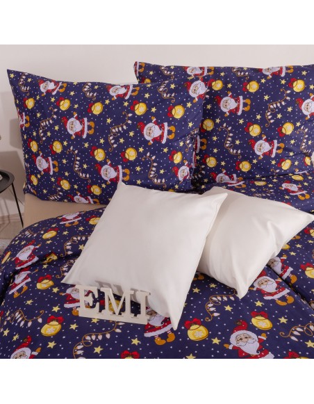 Vánoční bavlněné povlečení Mikuláš EMI