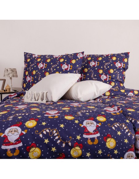 Vánoční bavlněné povlečení Mikuláš EMI