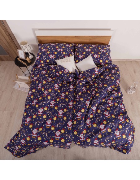 Vánoční bavlněné povlečení Mikuláš EMI