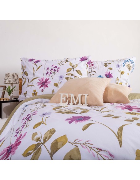 Bavlněné povlečení Furrina Olive EMI