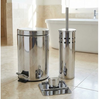 Set WC doplňků do koupelny Nero EMI