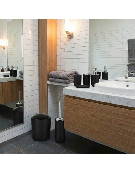 Sada doplňků do koupelny Levi černá EMI