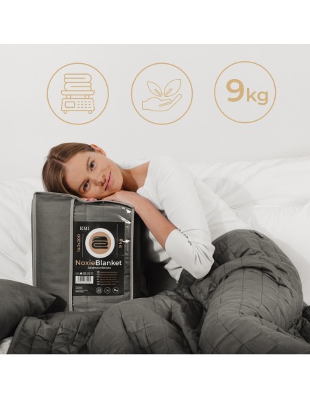 Zátěžová přikrývka NoxieBlanket 9kg 140x200 cm EMI