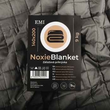 Zátěžová přikrývka NoxieBlanket 9kg 140x200 cm EMI