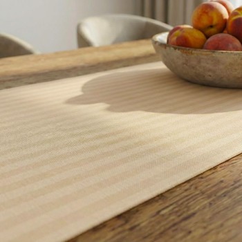 Běhoun na stůl meruňkový 160x36 cm EMI