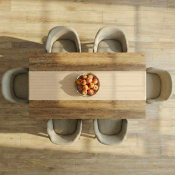 Běhoun na stůl meruňkový 160x36 cm EMI