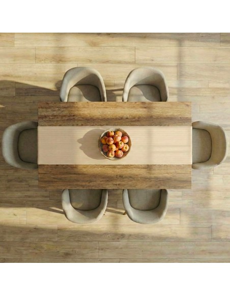 Běhoun na stůl meruňkový 160x36 cm EMI