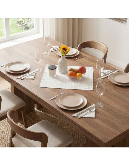 Ubrus na stůl 40x40 bílý Eden EMI