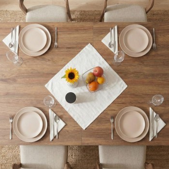 Ubrus na stůl 40x40 bílý Eden EMI